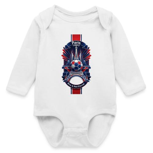 Paris Tower Legacy T Shirt, Soccer City Pride Gift - Long Sleeve Baby Bodysuit