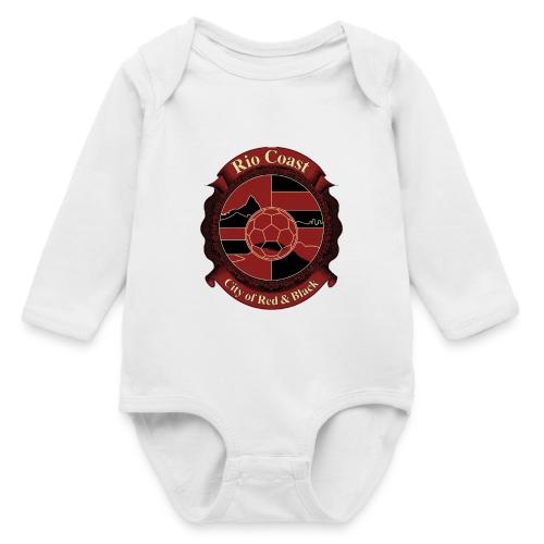 Flamengo Rio Coast T Shirt, Football Pride Gift - Long Sleeve Baby Bodysuit