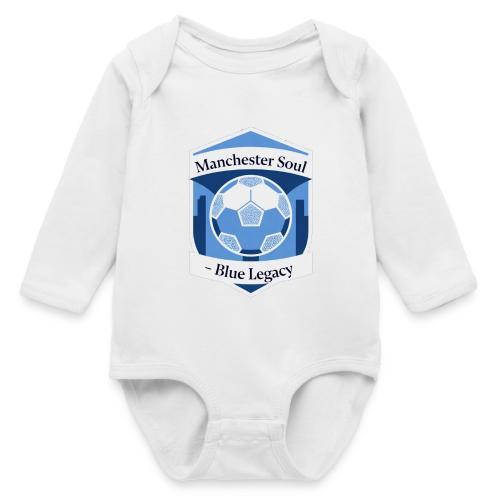 Manchester Soul Soccer City Emblem T Shirt, Gift - Long Sleeve Baby Bodysuit