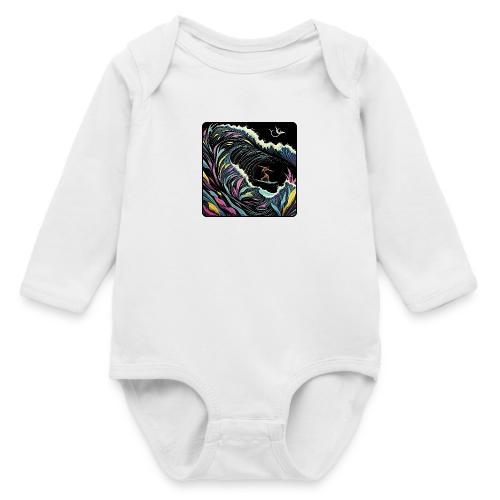 Air Drop - Long Sleeve Baby Bodysuit