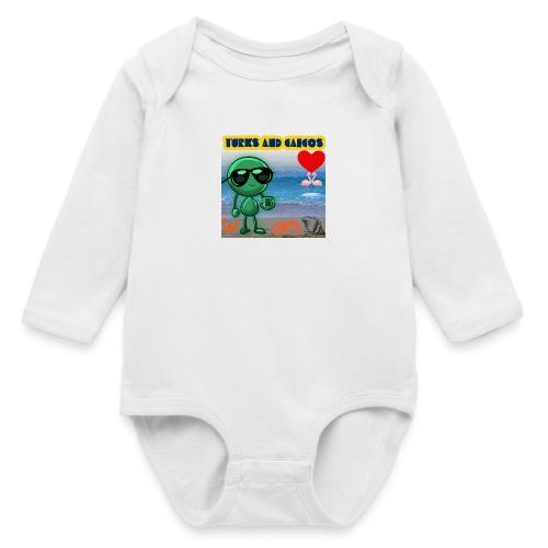Smoon City_Turks and Caicos - Long Sleeve Baby Bodysuit
