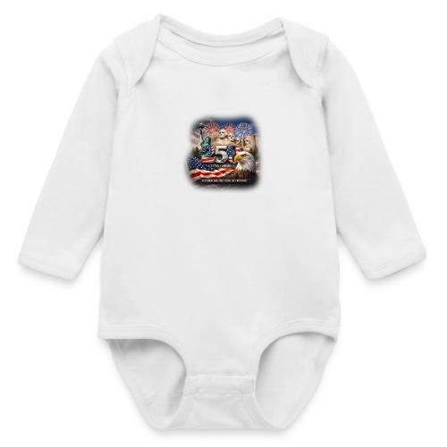 1776-2026 | Celebrating 250 Years of Freedom - Long Sleeve Baby Bodysuit