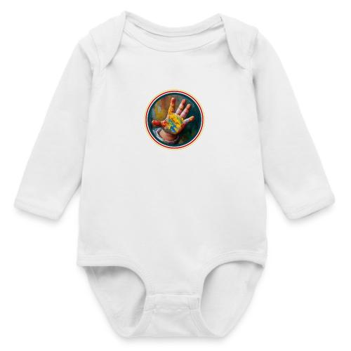 Colors of Innocence - Long Sleeve Baby Bodysuit