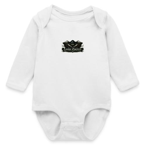 Lovely Grizzly logo - Long Sleeve Baby Bodysuit