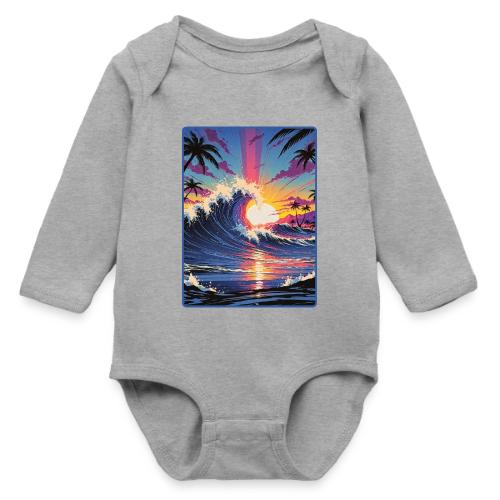 Sunrise Peak - Long Sleeve Baby Bodysuit