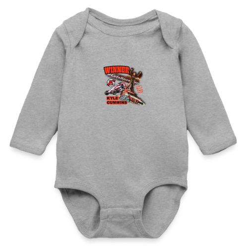 Kyle Cummins #LetsRaceTwo Winner - Long Sleeve Baby Bodysuit