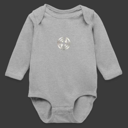 Open Musicians Collective Chrome Logo - Long Sleeve Baby Bodysuit