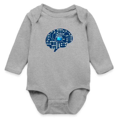 AI: Mind Wired - Long Sleeve Baby Bodysuit