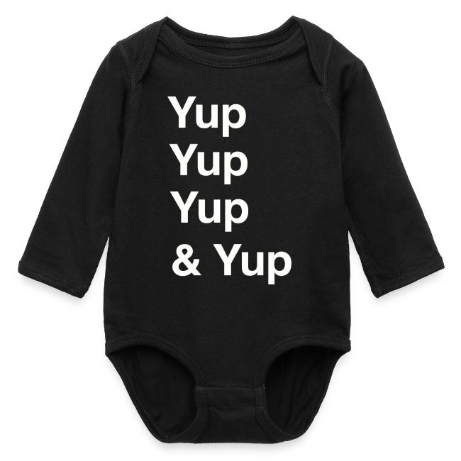 Yup, Yup, Yup & Yup