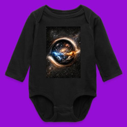 EntangledPhotonsWormhole - Long Sleeve Baby Bodysuit