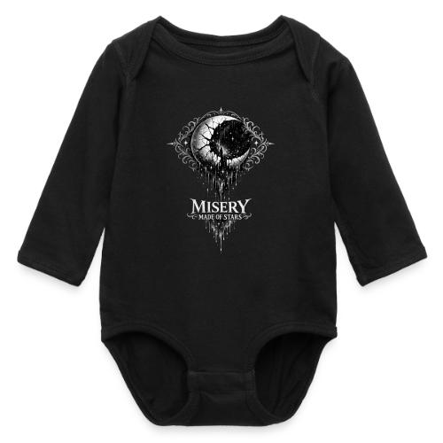 Misery made of stars - Long Sleeve Baby Bodysuit