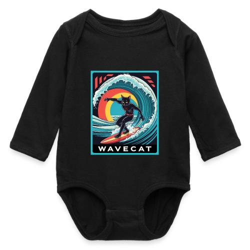 Wavecat Superhero - Long Sleeve Baby Bodysuit