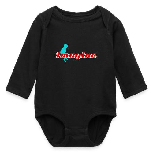 Imagine – Inspire Creativity & Dreams - Long Sleeve Baby Bodysuit