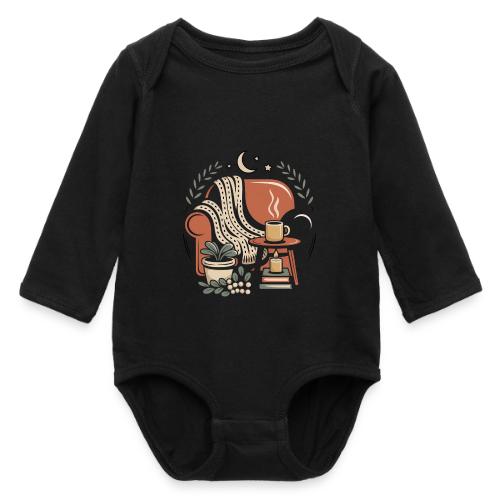 Moonlit Cozy Night Recliner - Long Sleeve Baby Bodysuit