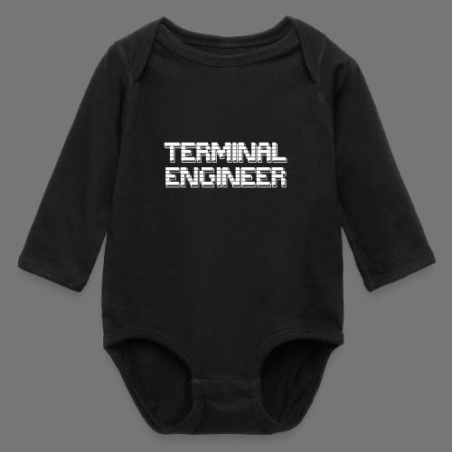 Terminal Engineer ASCII - Long Sleeve Baby Bodysuit