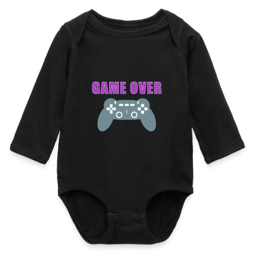 Game Over Gamer Controller Design - Long Sleeve Baby Bodysuit