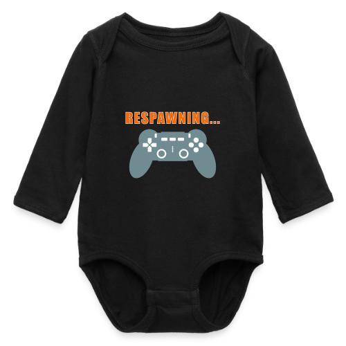 Respawning Gamer Controller Design - Long Sleeve Baby Bodysuit