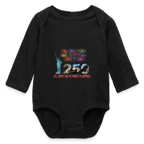 250 Years USA - Long Sleeve Baby Bodysuit