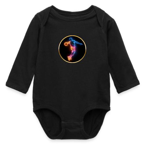 Basketball: Slam Dunk Afterglow - Long Sleeve Baby Bodysuit