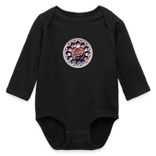 Easter Rose Resurrection T Shirt, Spring Gift - Long Sleeve Baby Bodysuit