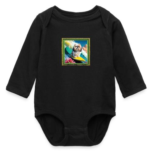 Shih Tzu Bamboo - Long Sleeve Baby Bodysuit