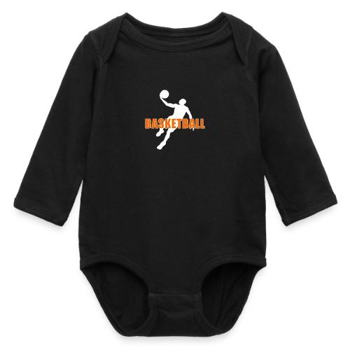 Slam Dunk Motion - Long Sleeve Baby Bodysuit