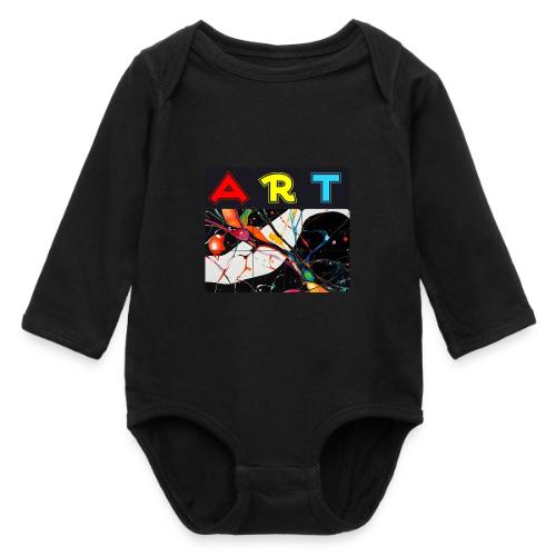 Art in Motion: Color Unleashed - Long Sleeve Baby Bodysuit