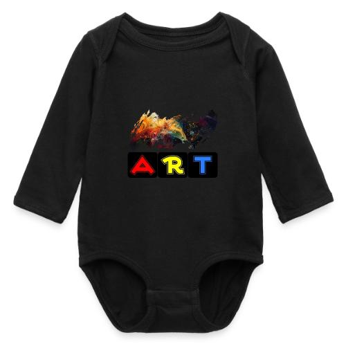 Pulse of Art - Long Sleeve Baby Bodysuit
