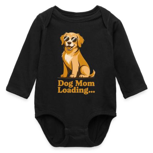 Dog Mom Loading Golden Retriever Sunglasses - Long Sleeve Baby Bodysuit