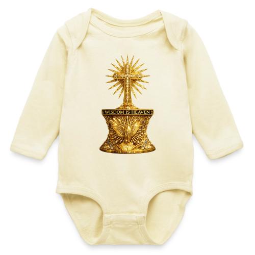 Wisdom is Heaven - Long Sleeve Baby Bodysuit