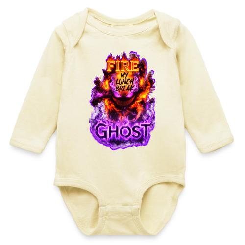The Fire Ghost 26 - Long Sleeve Baby Bodysuit