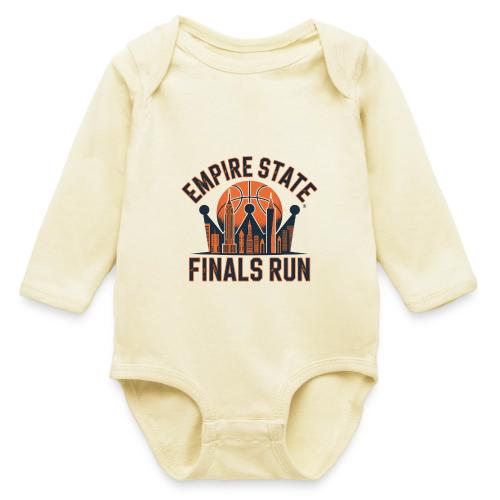 Empire State Finals Run - Long Sleeve Baby Bodysuit