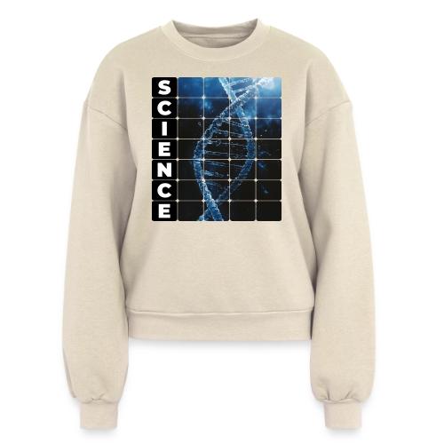 Frozen Code of Science - Women's Fleece Crewneck Sweatshirt