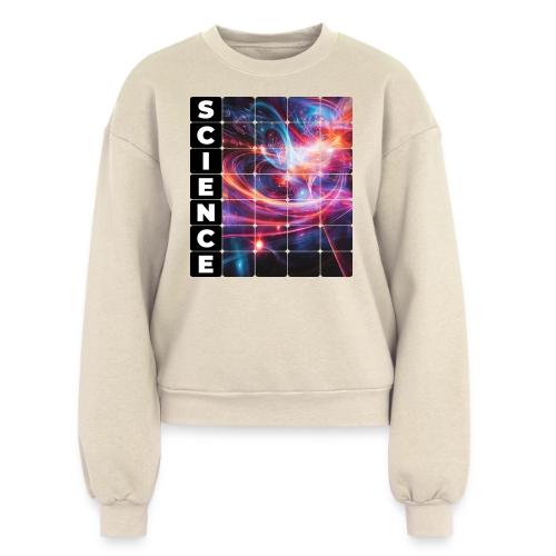 The Chaos of Science - Women's Fleece Crewneck Sweatshirt