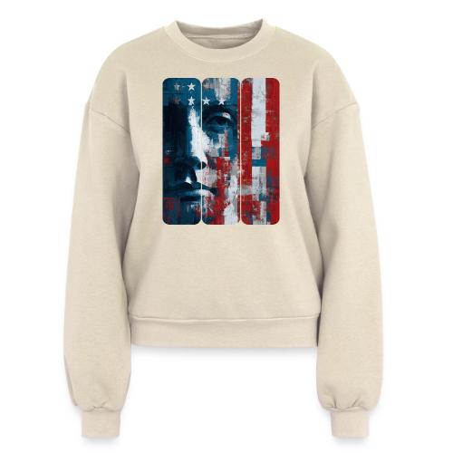 American Echoes - Women's Fleece Crewneck Sweatshirt