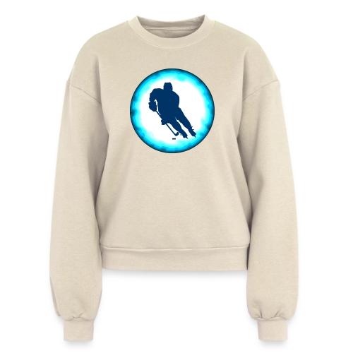 Hockey: Ice Warrior - Women's Fleece Crewneck Sweatshirt