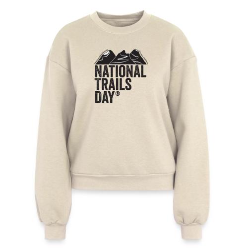 National Trails Day - Women's Fleece Crewneck Sweatshirt