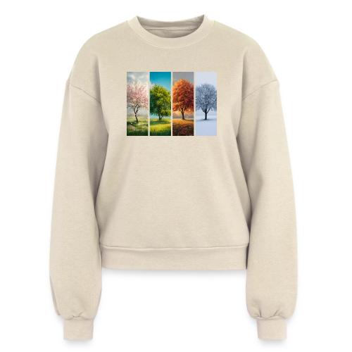 The four Seasons - Women's Fleece Crewneck Sweatshirt