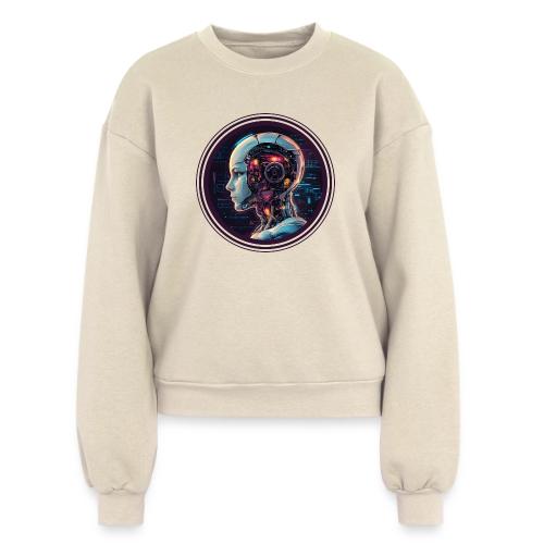 Artificial Intelligence (AI): The Future Circuit - Women's Fleece Crewneck Sweatshirt
