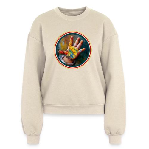 Colors of Innocence - Women's Fleece Crewneck Sweatshirt