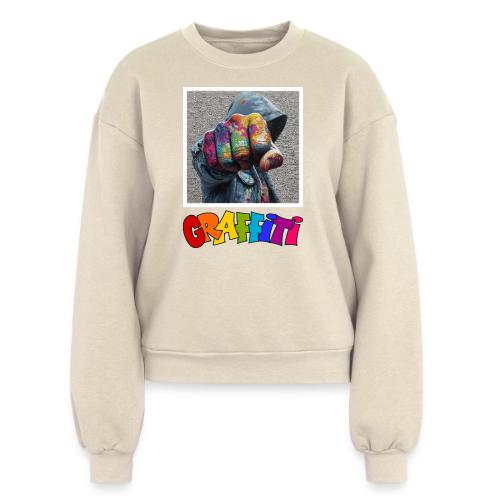 Graffiti: Urban Expression - Women's Fleece Crewneck Sweatshirt