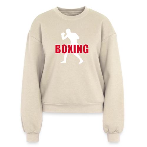 Boxing Force - Women's Fleece Crewneck Sweatshirt