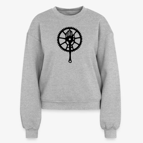 Rudge Chainring - Women's Fleece Crewneck Sweatshirt