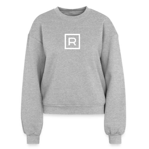 R Square Relationship Logo - Women's Fleece Crewneck Sweatshirt