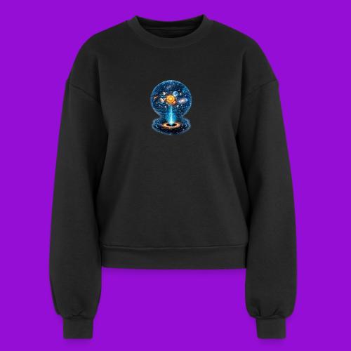 Holographic Universe - Women's Fleece Crewneck Sweatshirt