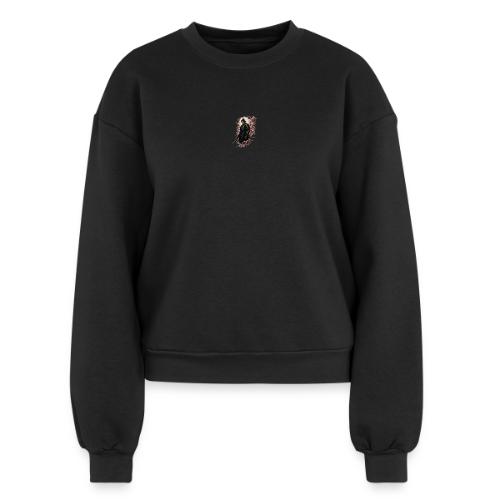 Samurai cherry blossoms - Women's Fleece Crewneck Sweatshirt