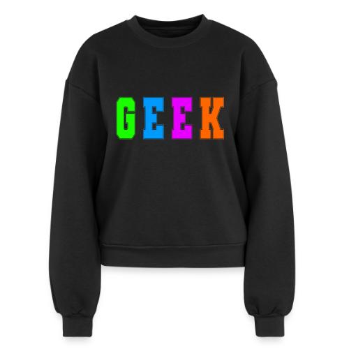 Certified Geek Mode - Women's Fleece Crewneck Sweatshirt