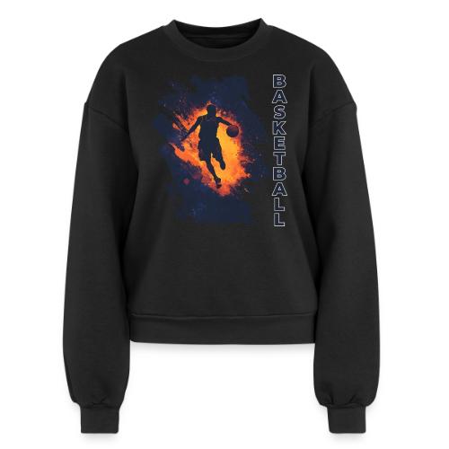 Basketball Focus - Women's Fleece Crewneck Sweatshirt