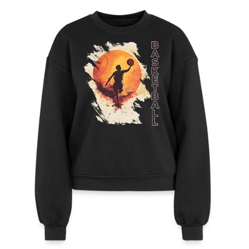Basketball Stride - Women's Fleece Crewneck Sweatshirt