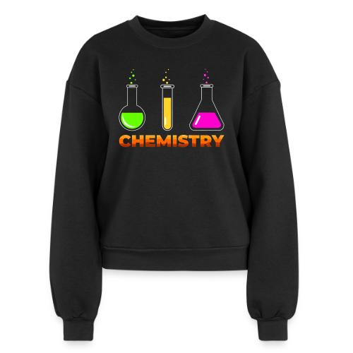 Chemistry: Elements in Motion - Women's Fleece Crewneck Sweatshirt